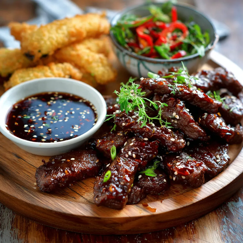 teriyaki beef dippers recipe