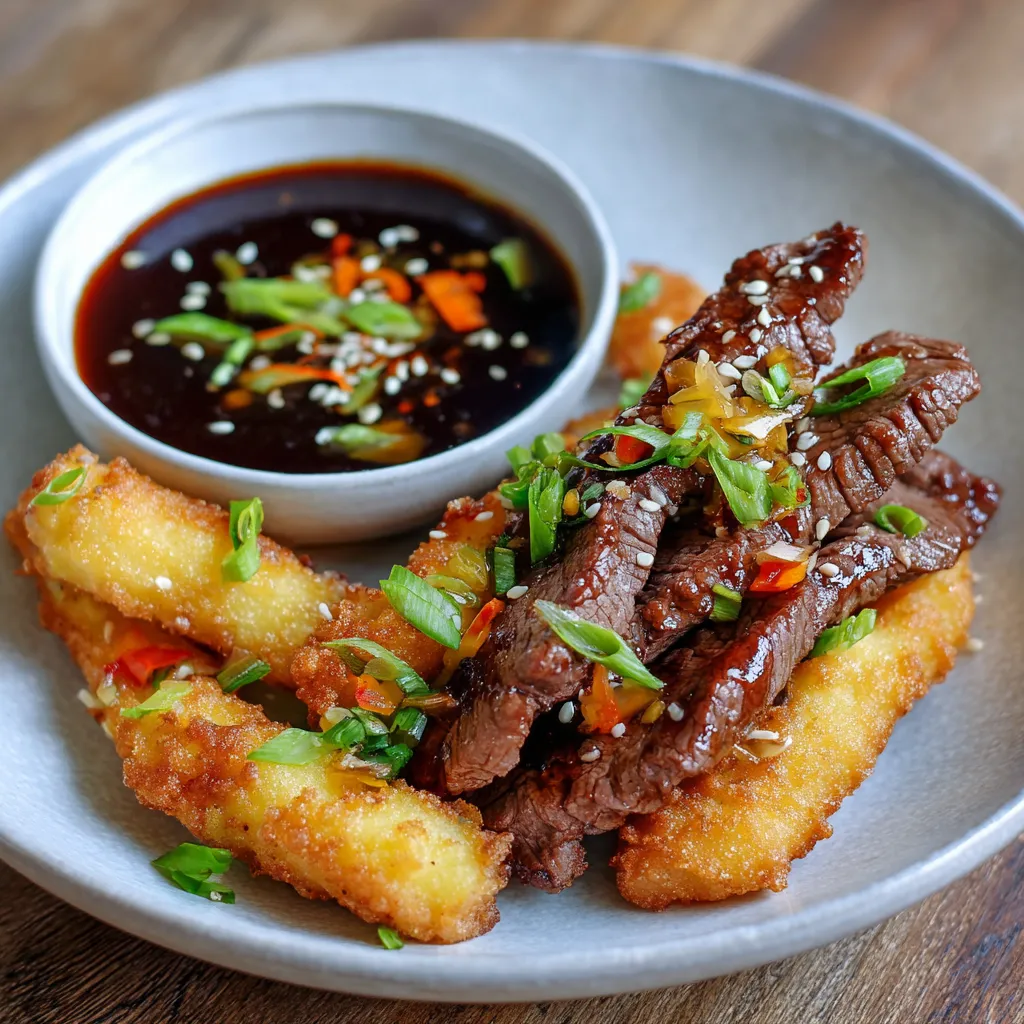 teriyaki beef dippers recipe