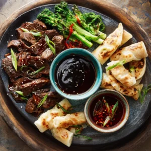 teriyaki beef dippers recipe