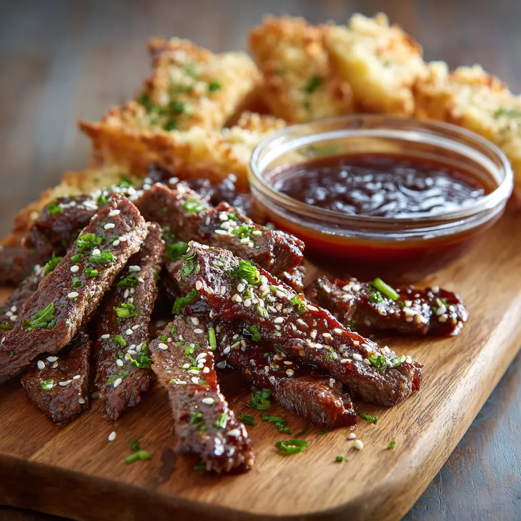 teriyaki beef dippers recipe