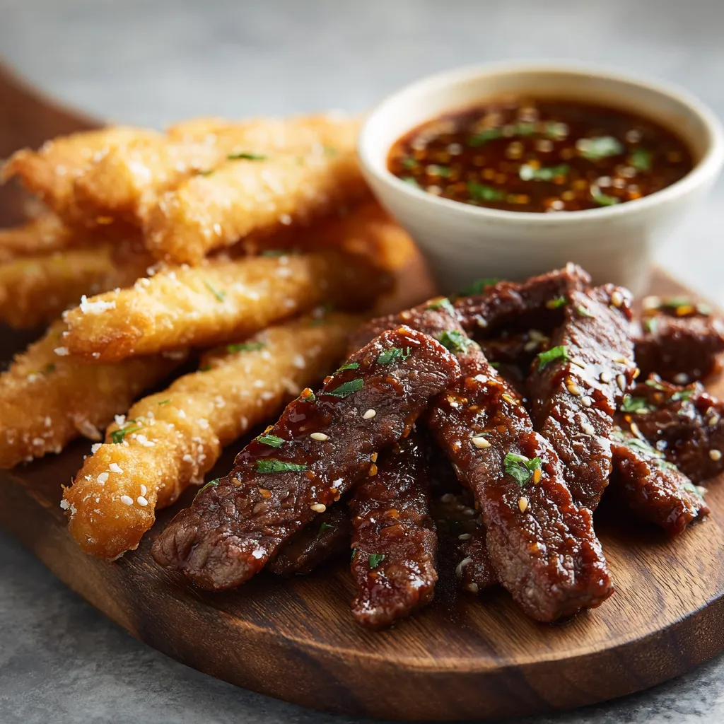 teriyaki beef dippers recipe