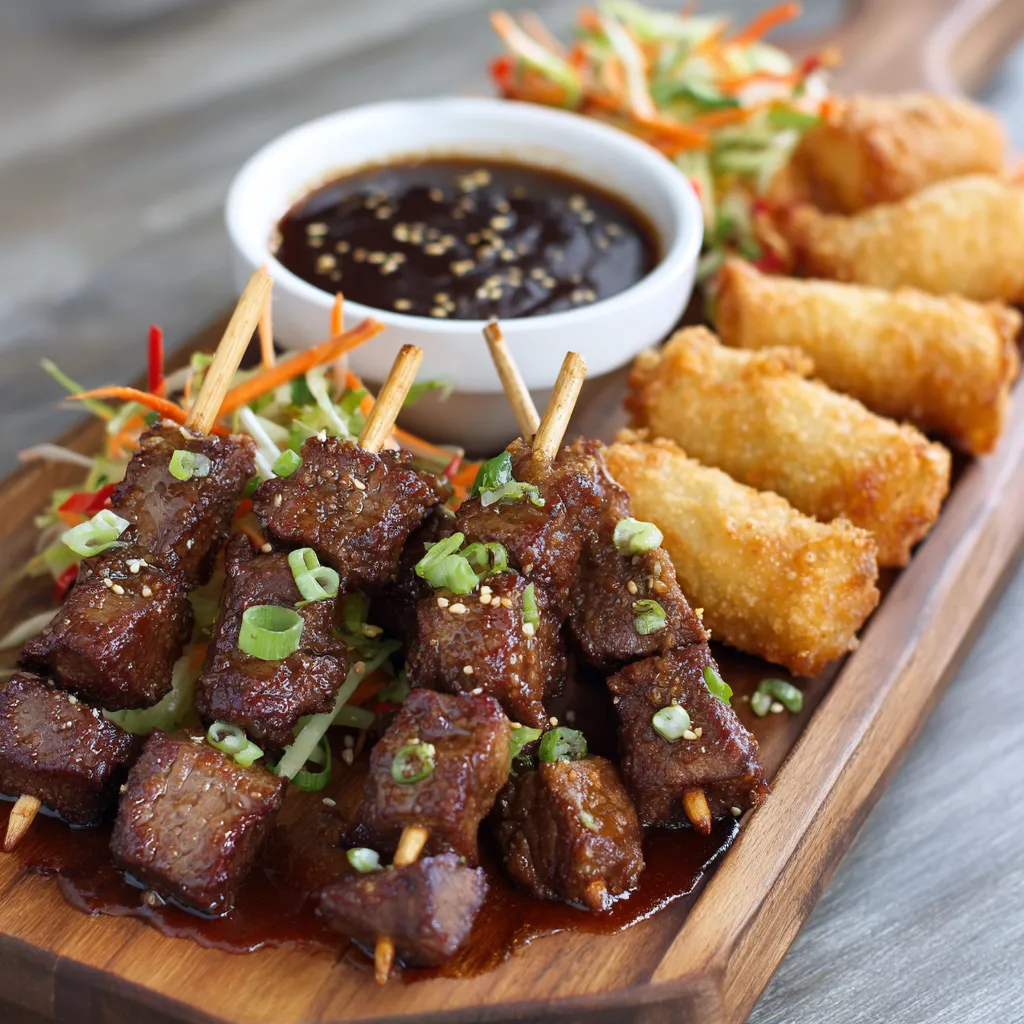 teriyaki beef dippers recipe