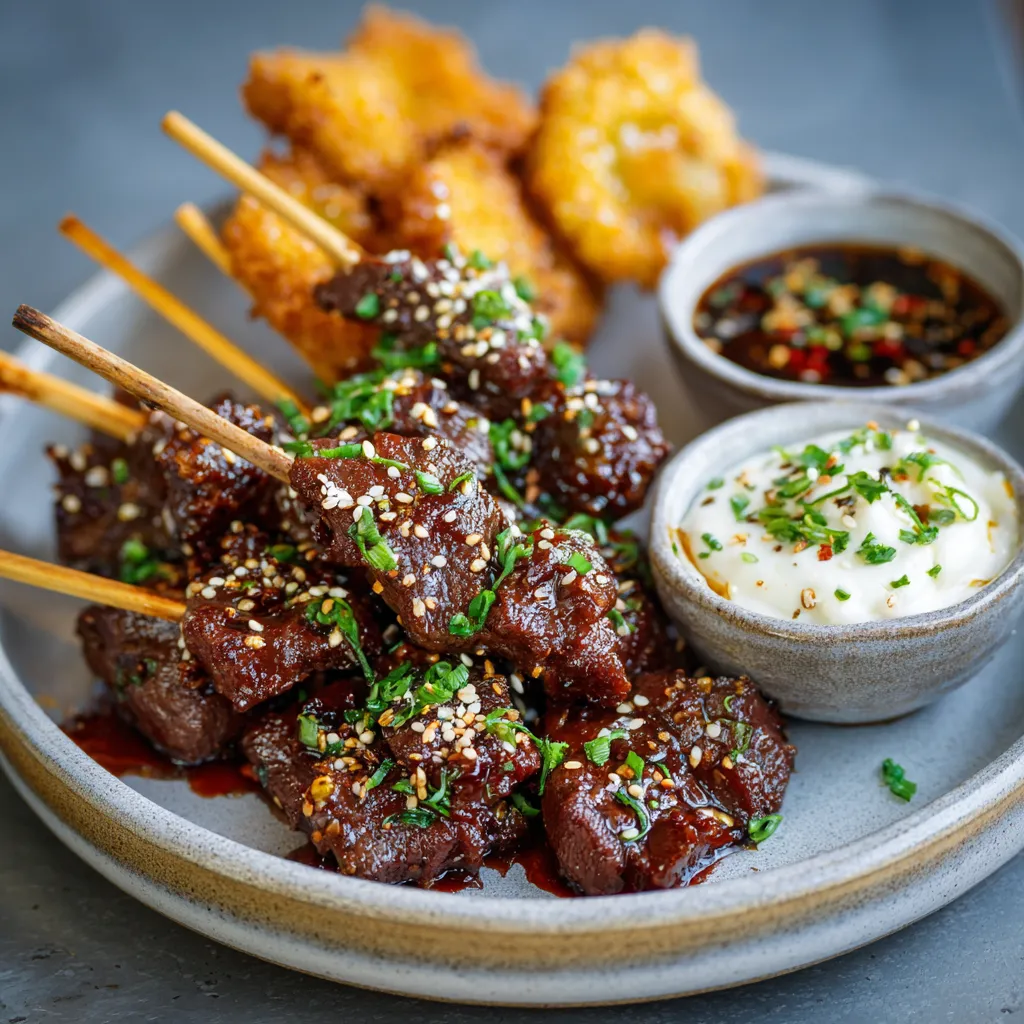 teriyaki beef dippers recipe