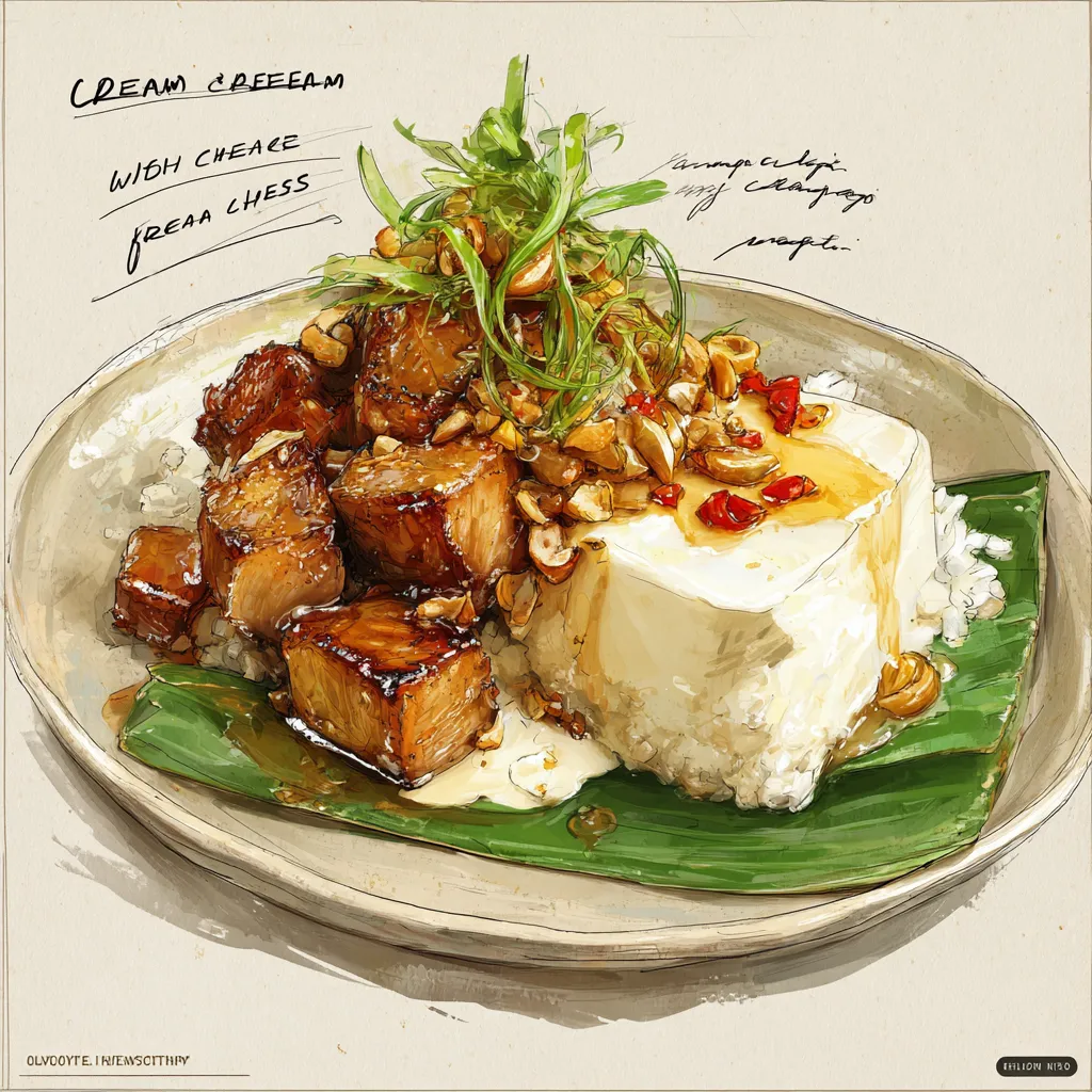 Adobo with Cream Cheese Recipe