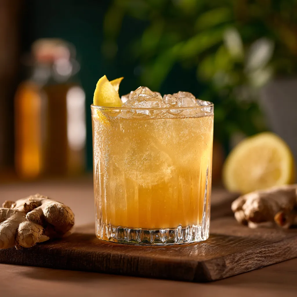 ginger shrub cocktail recipe​