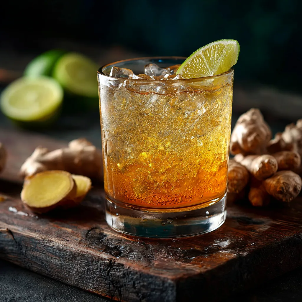 ginger shrub cocktail recipe​