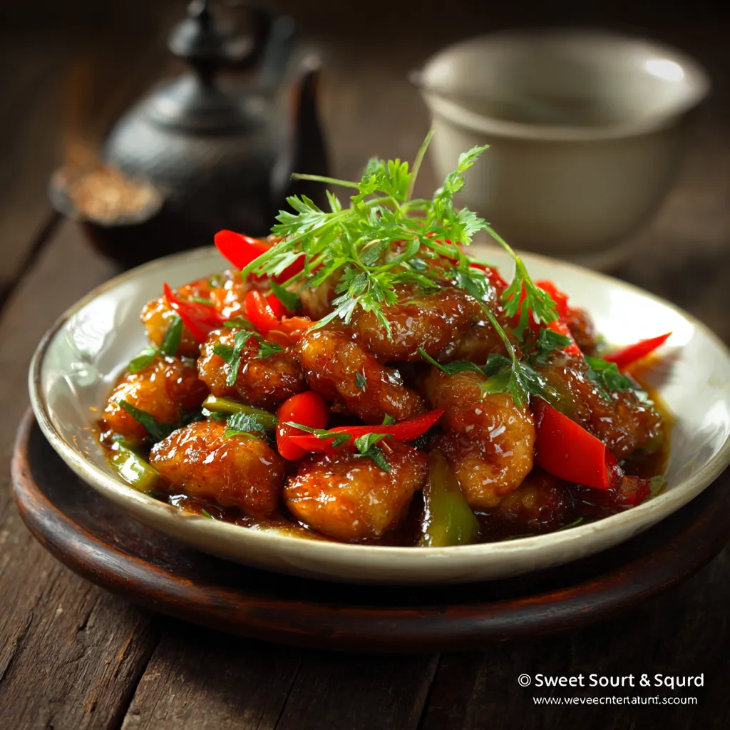 sweet and sour chicken recipe healthy