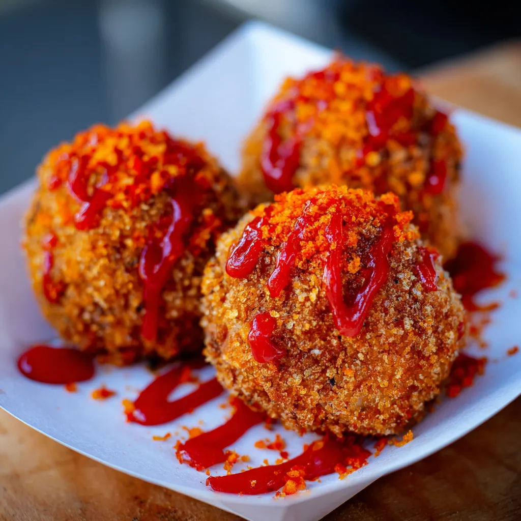 Hot Cheeto Boudin Balls