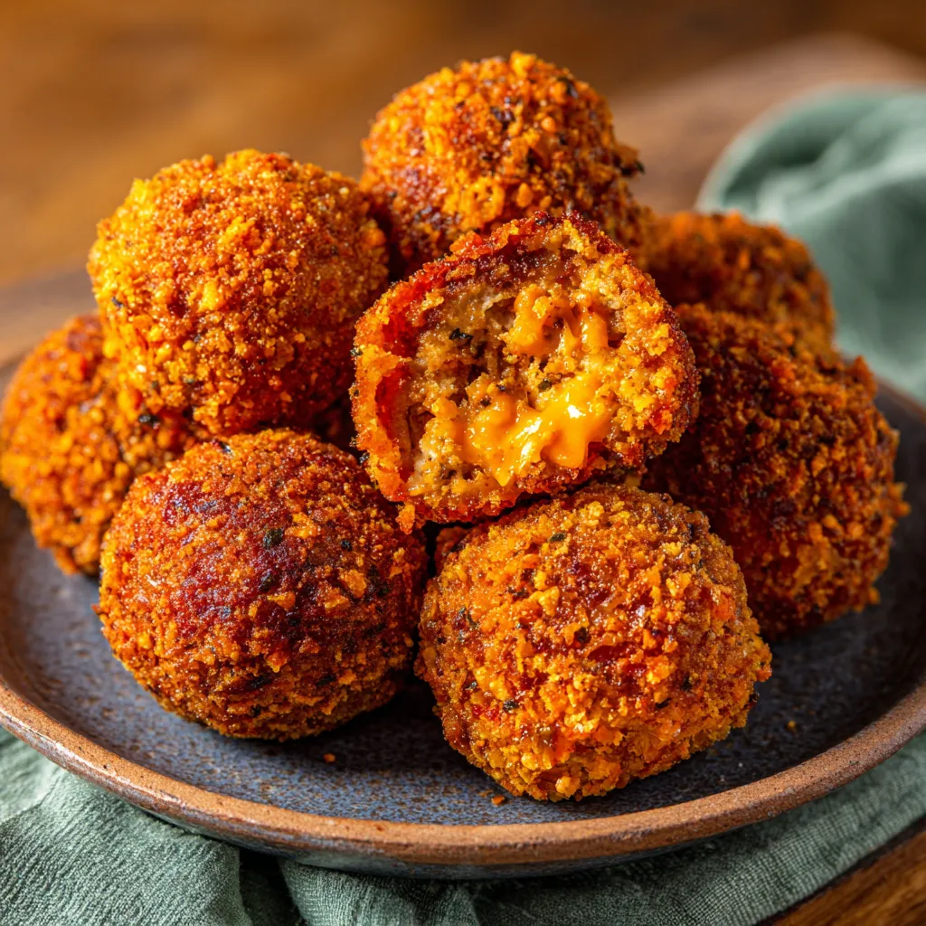 Hot Cheeto Boudin Balls