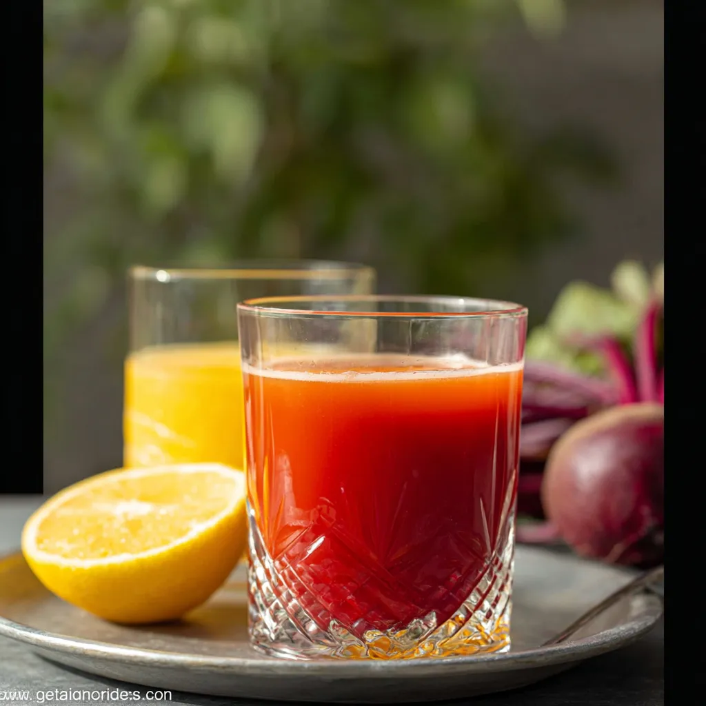golden beet juice recipe​

