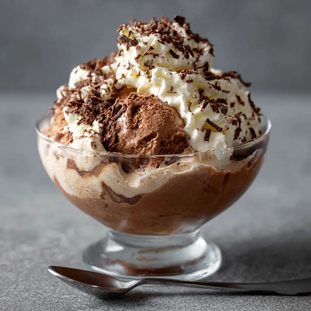 Keto Cottage Cheese Chocolate Ice Cream