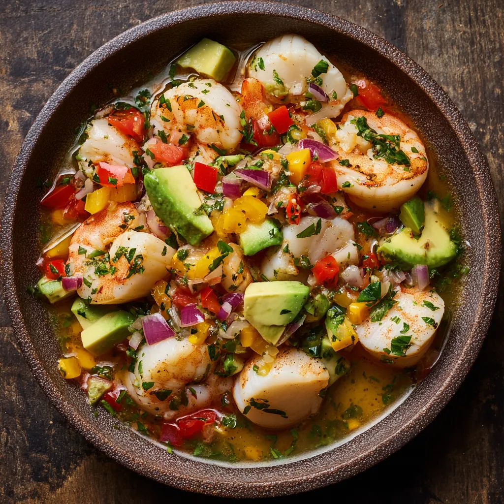 Shrimp Scallop Ceviche Recipe