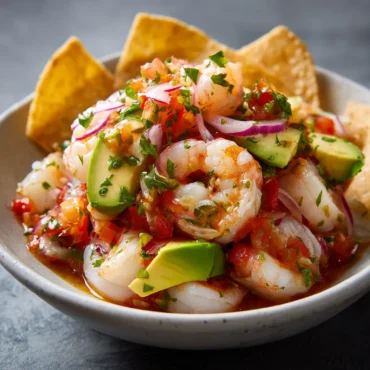 Shrimp Scallop Ceviche Recipe