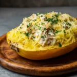 Spaghetti Squash Boursin Recipe for Keto