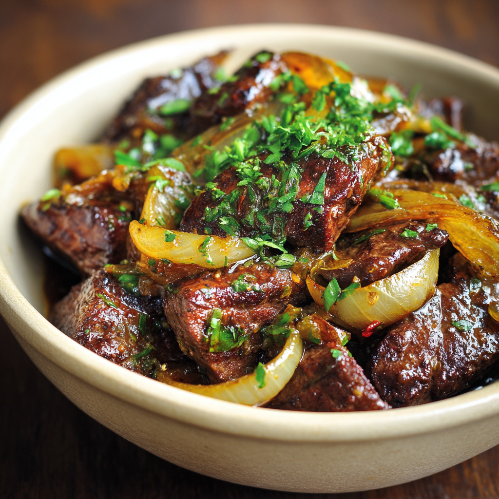 beef liver onion recipe