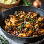 Chicken Mushroom Onion Recipe