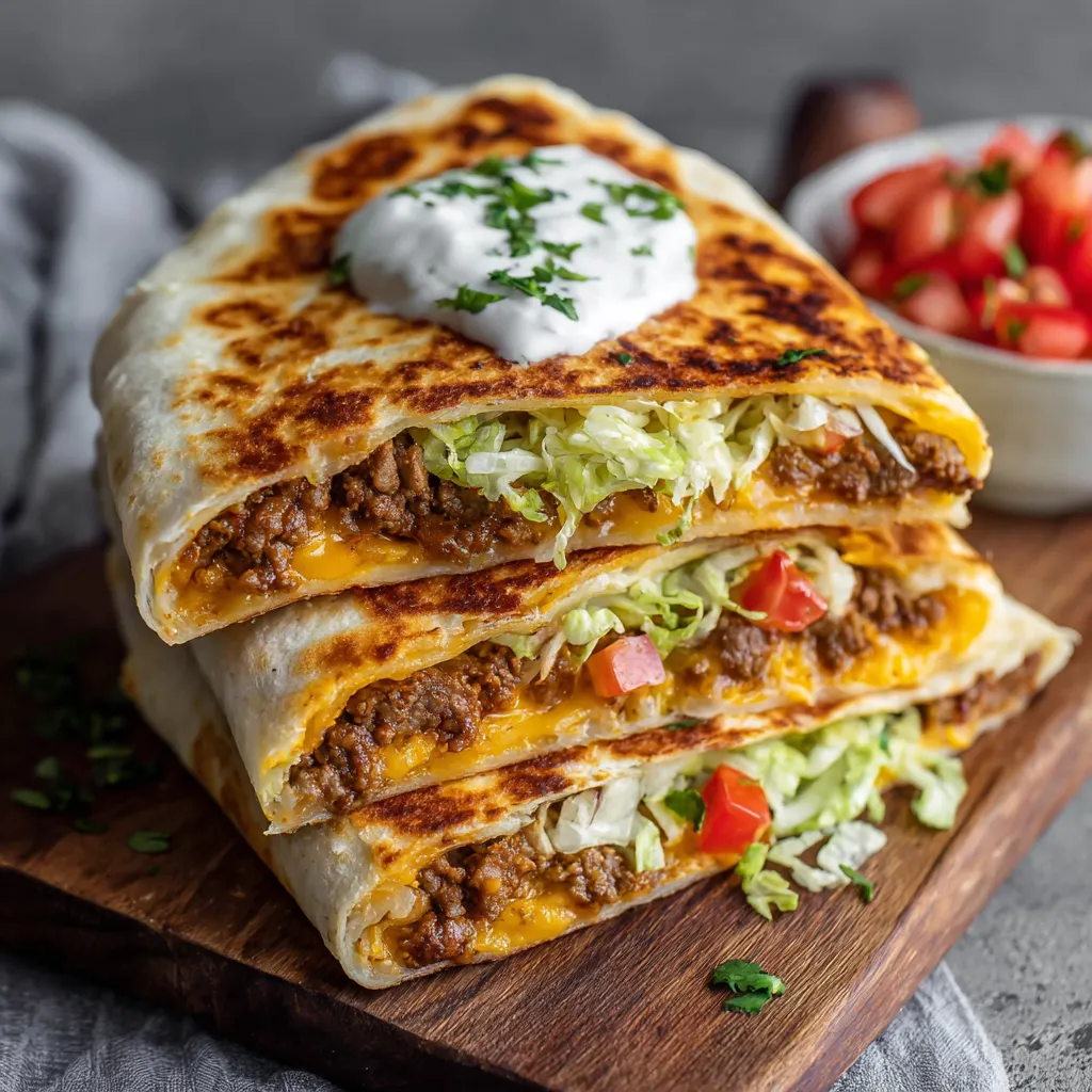 healthy crunchwrap supreme recipe