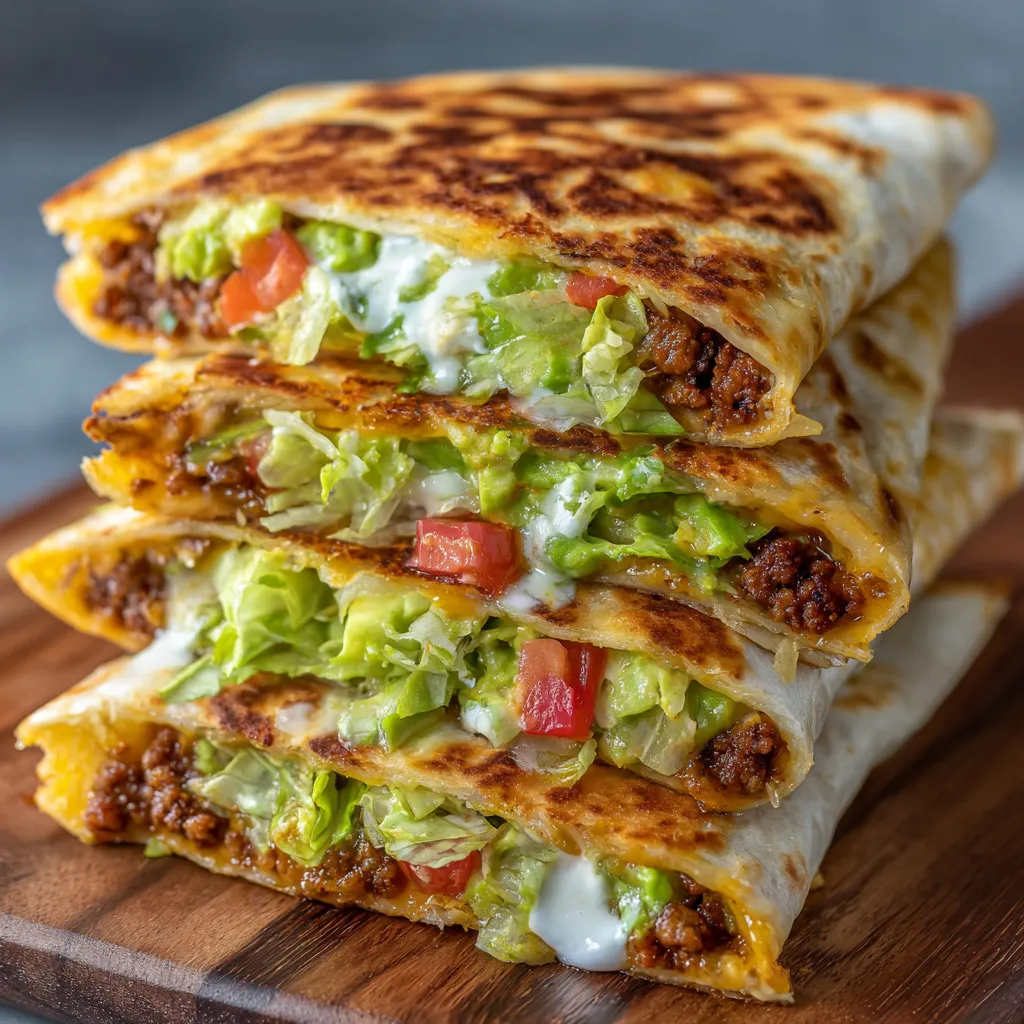 healthy crunchwrap supreme recipe