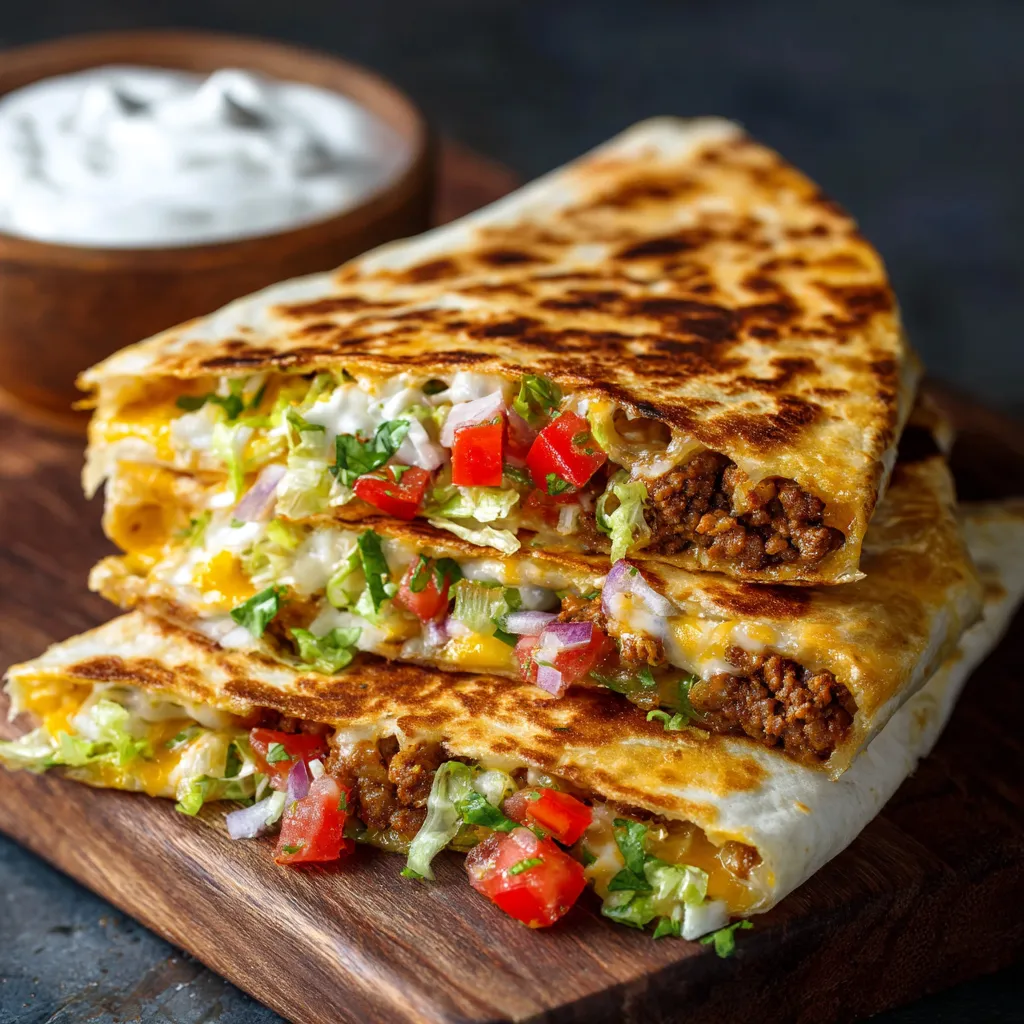 healthy crunchwrap supreme recipe