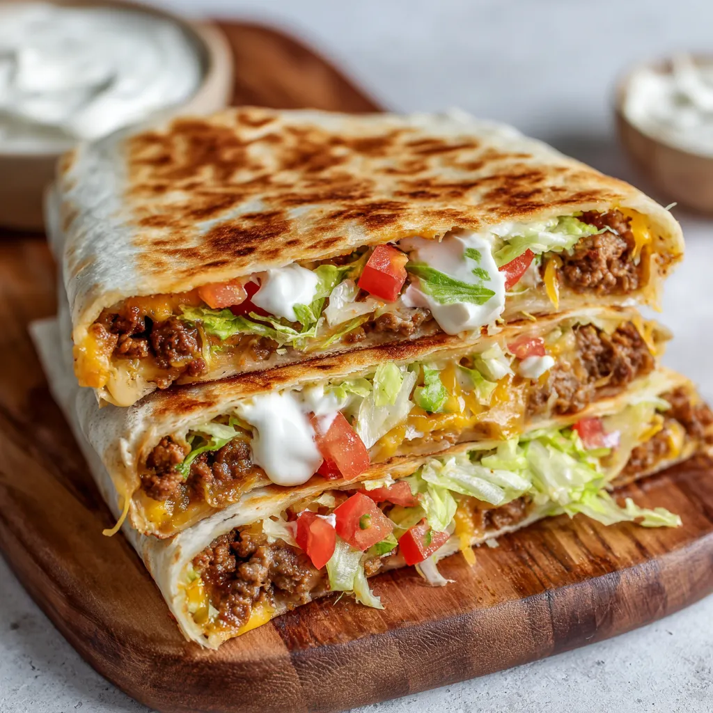 healthy crunchwrap supreme recipe