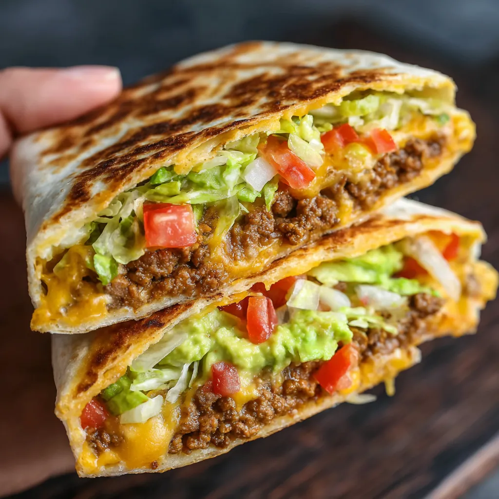 healthy crunchwrap supreme recipe