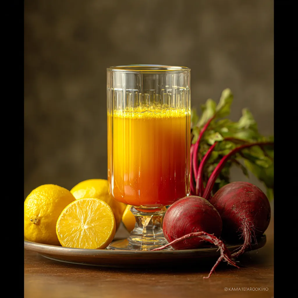 golden beet juice recipe​
