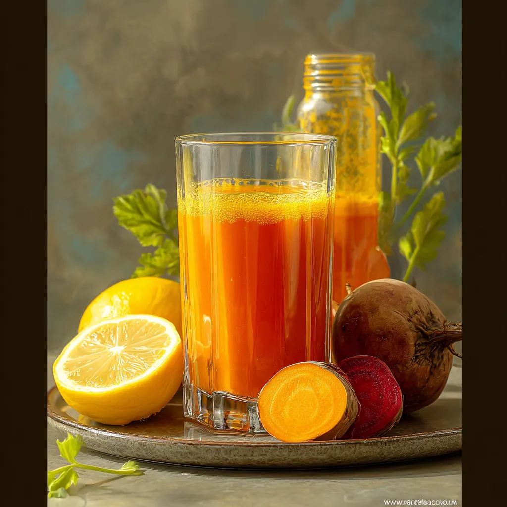 golden beet juice recipe​
