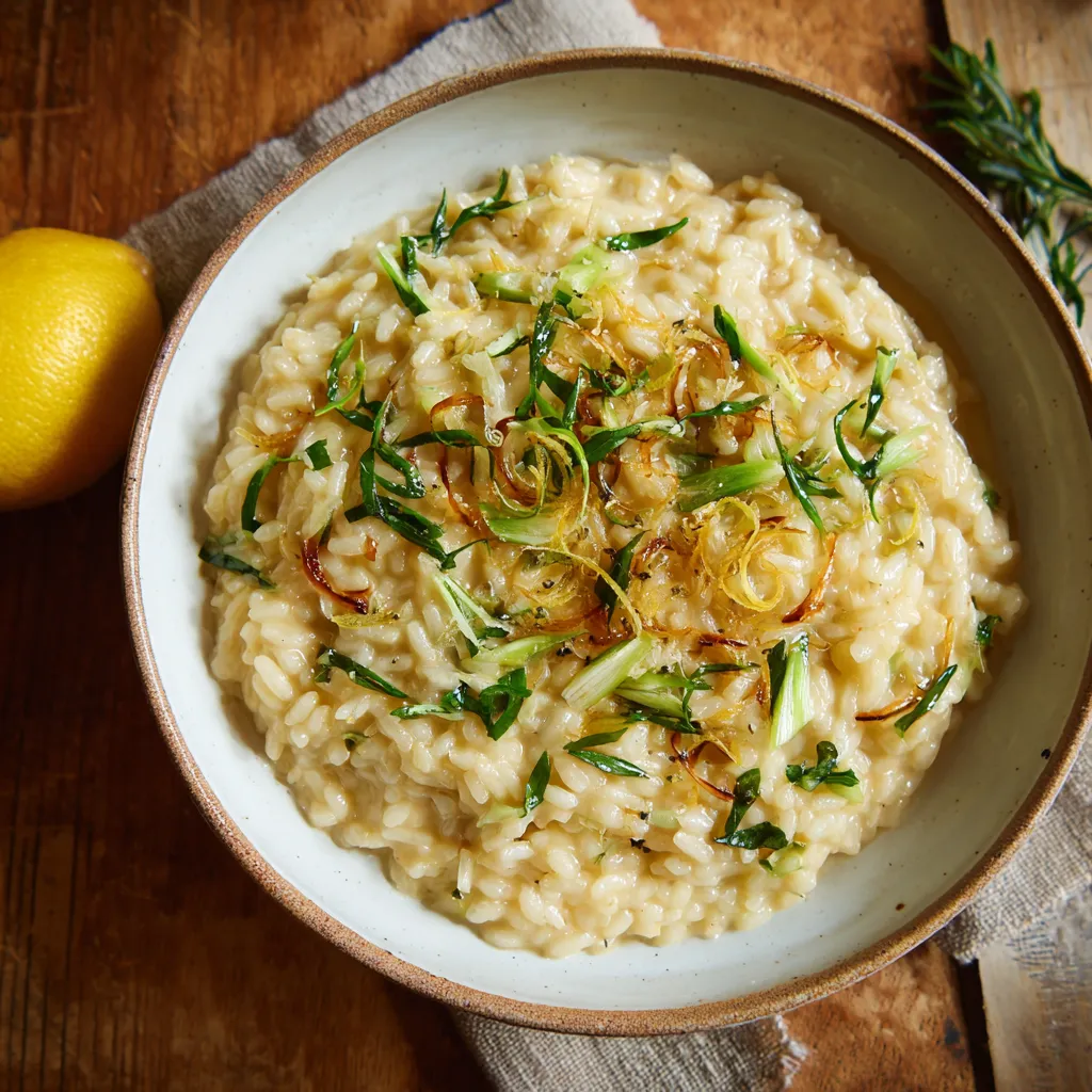 lemongrass risotto recipe