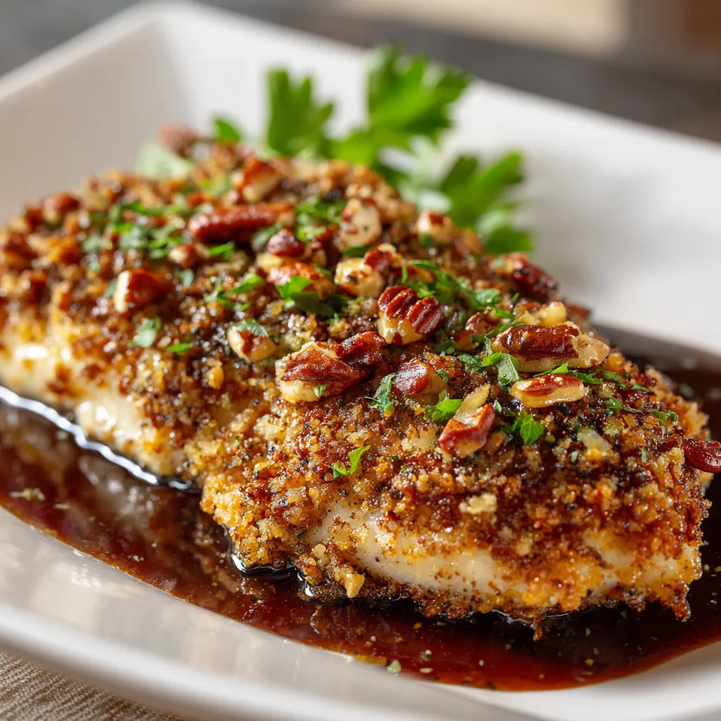  pecan crusted grouper recipe​