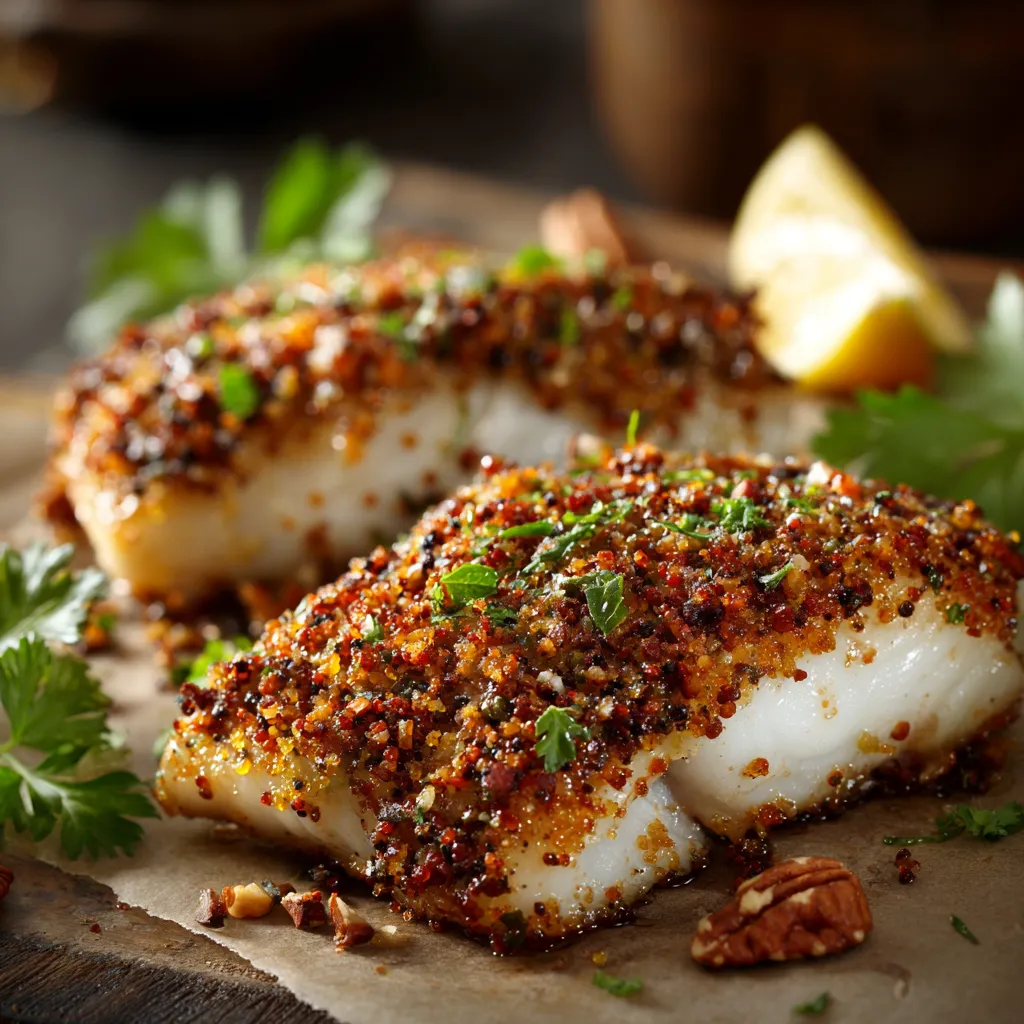  pecan crusted grouper recipe​