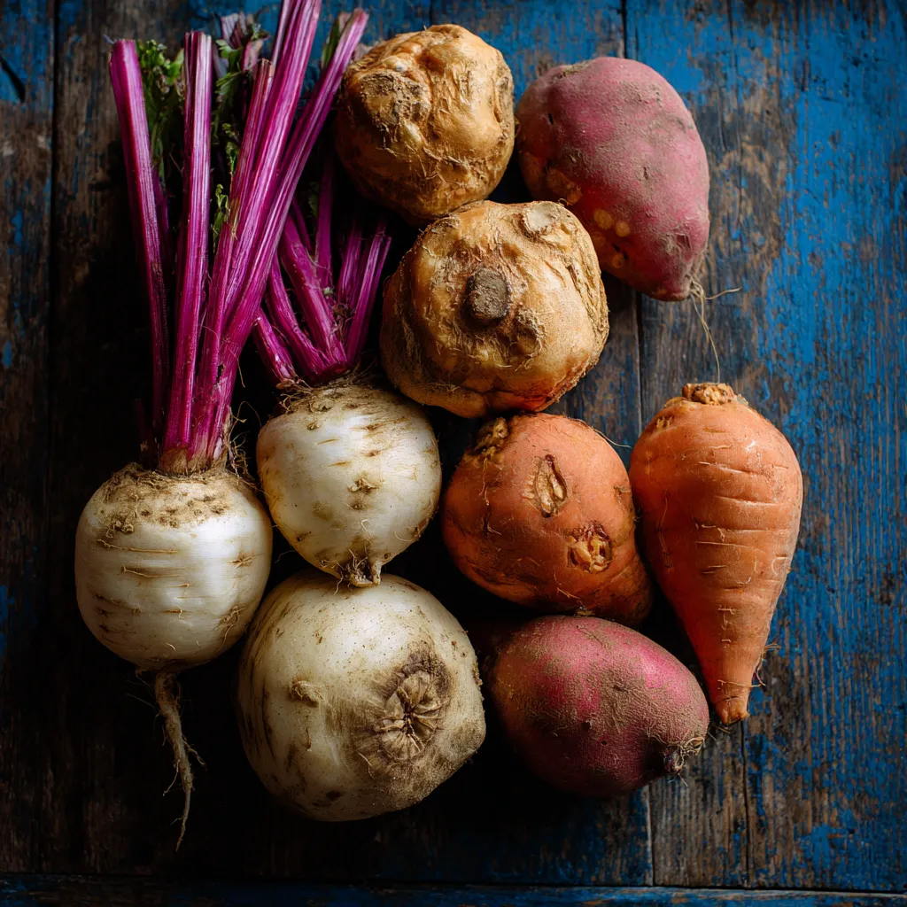 recipe for turnips and sweet potatoes​