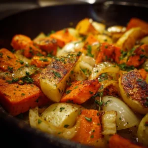 recipe for turnips and sweet potatoes​