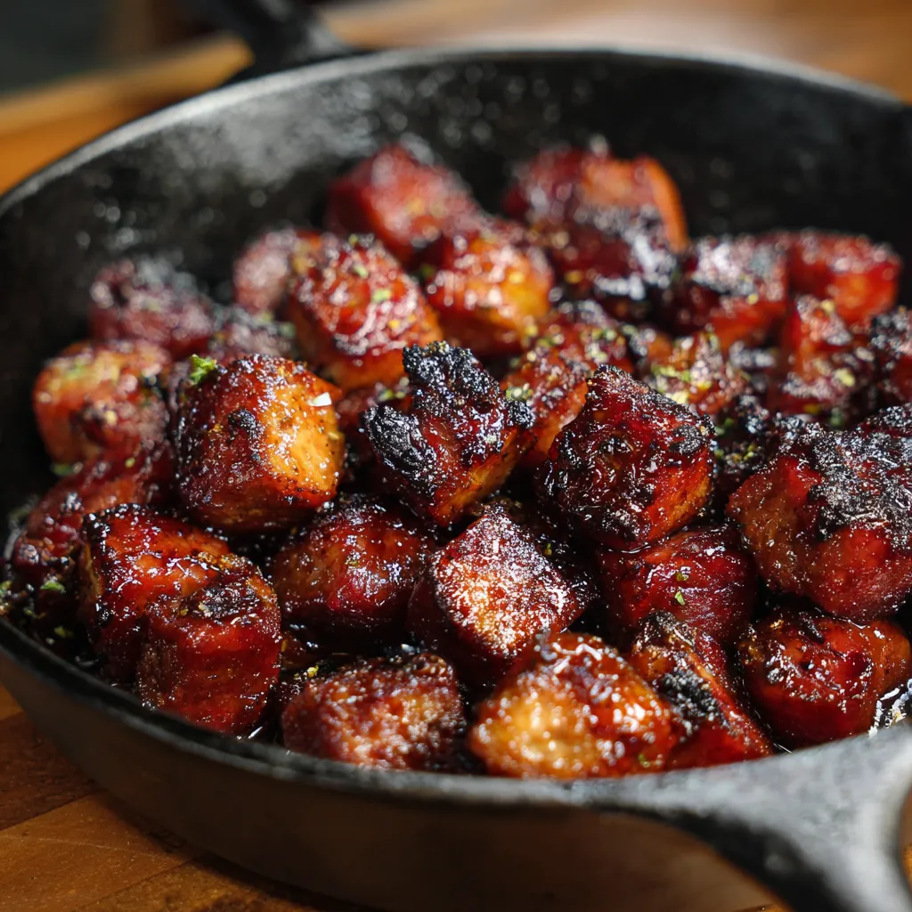 Enjoy these sausage burnt ends recipe for a flavorful BBQ treat! A must-try for sausage lovers, perfect for grilling, smoking, or game-day snacks.