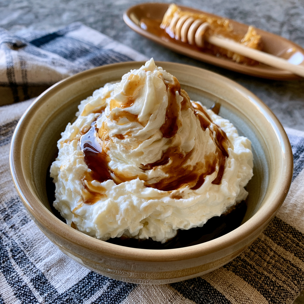 Burnt Honey Whipped Cream Recipe