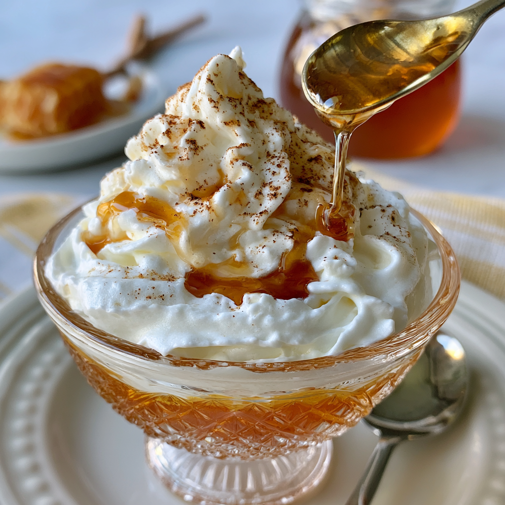 Burnt Honey Whipped Cream Recipe