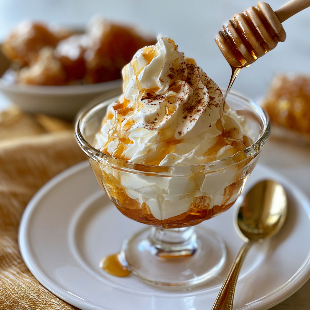 Burnt Honey Whipped Cream Recipe