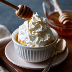 Coconut Milk Whipped Cream with Honey Recipe