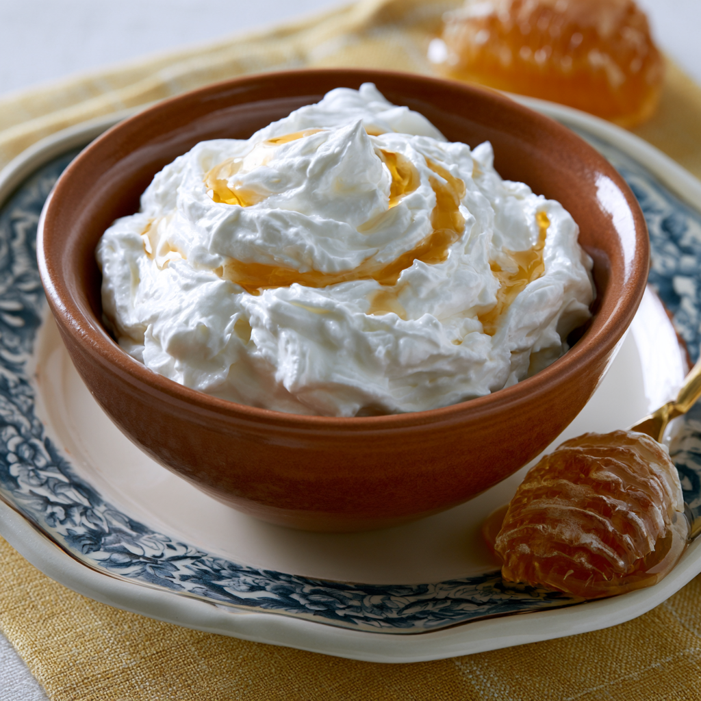 Coconut Milk Whipped Cream with Honey Recipe