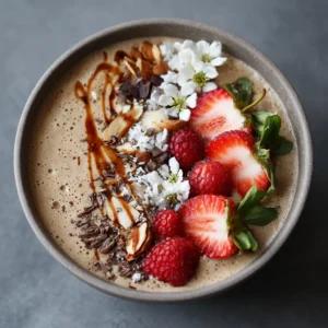 Coffee Smoothie Bowl