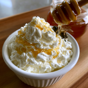 Heavy Whipping Cream with Honey Recipe