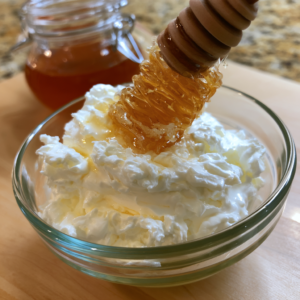 Heavy Whipping Cream with Honey Recipe