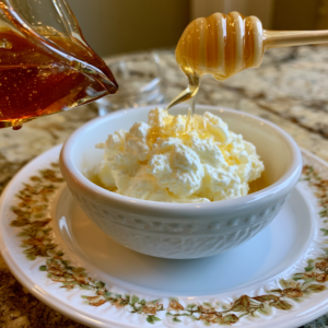 Heavy Whipping Cream with Honey Recipe