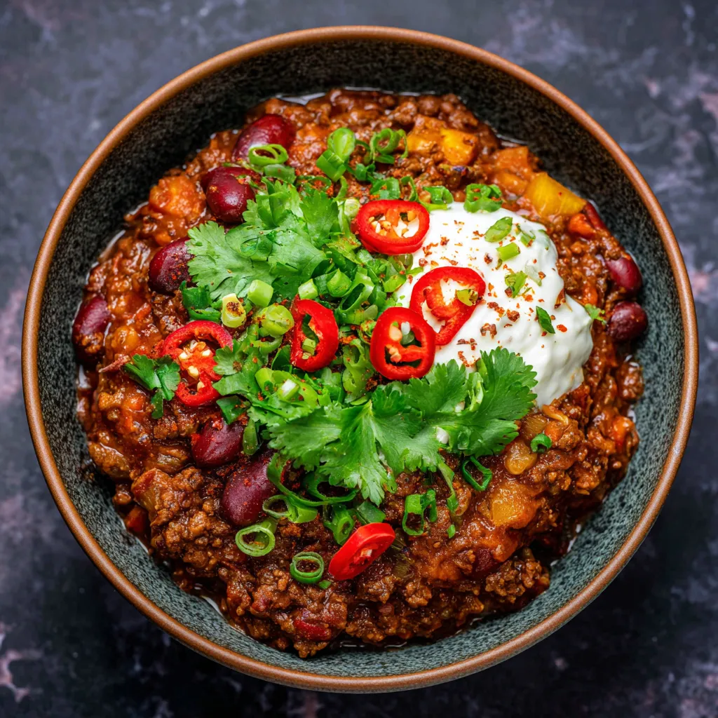 High Protein Chilli Recipe