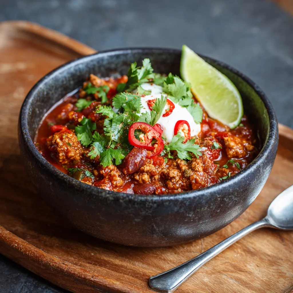 High Protein Chilli Recipe