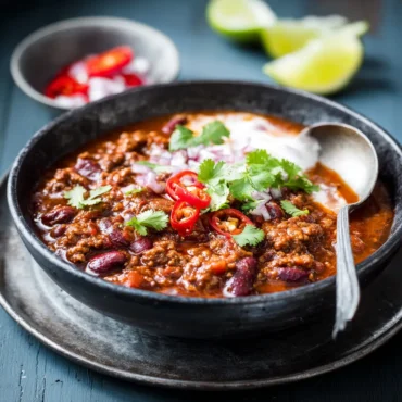 High Protein Chilli Recipe