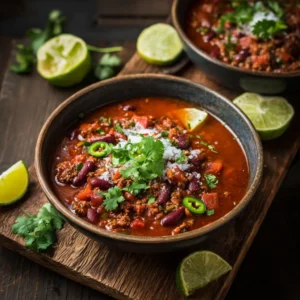 High Protein Chilli Recipe