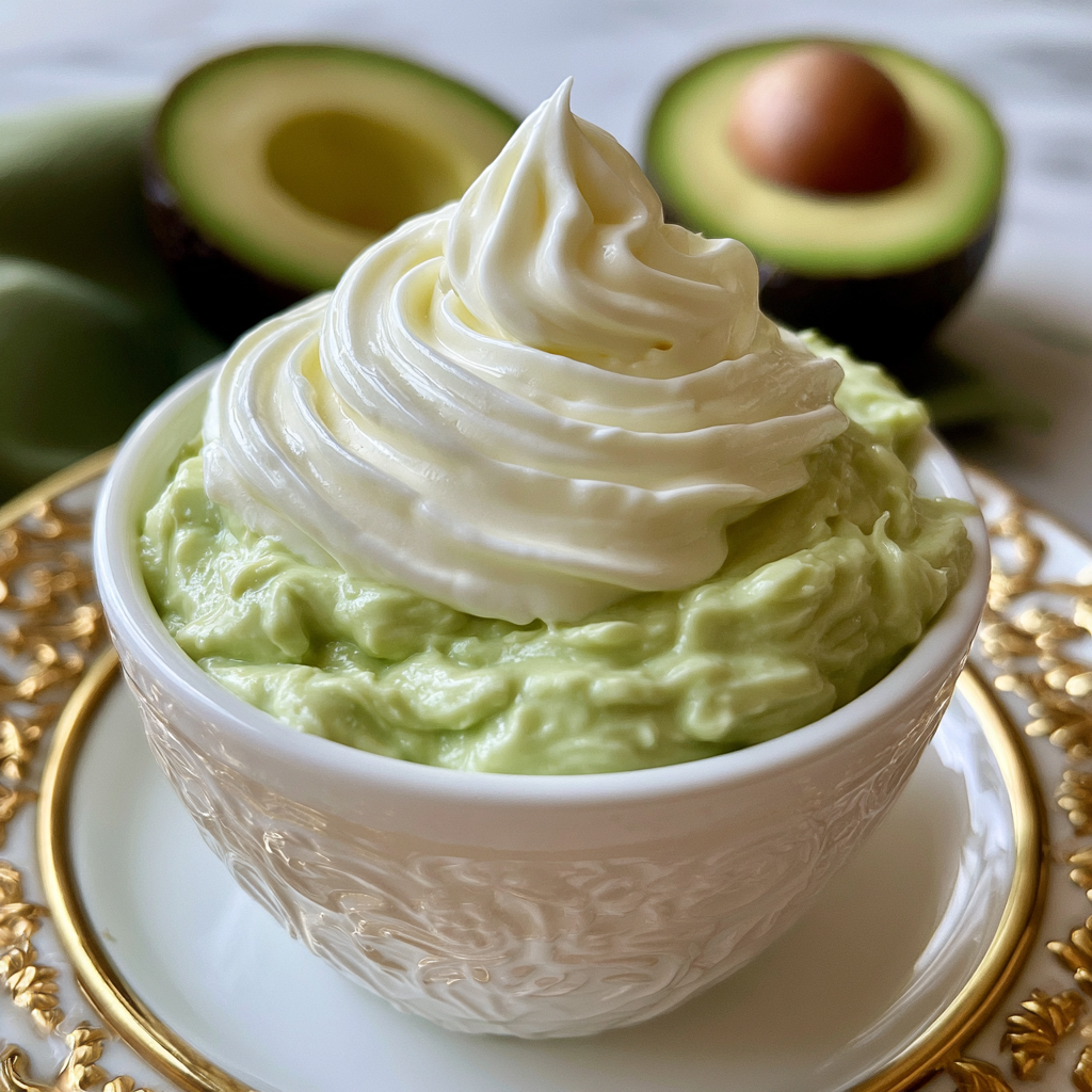 Honey Avocado Whipped Cream Recipe