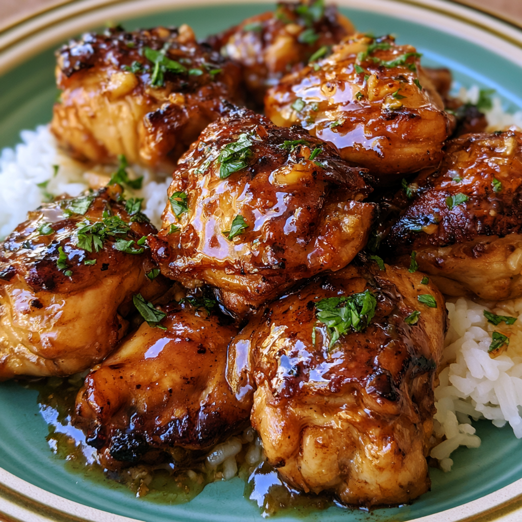 Honey Butter Garlic Chicken Recipe