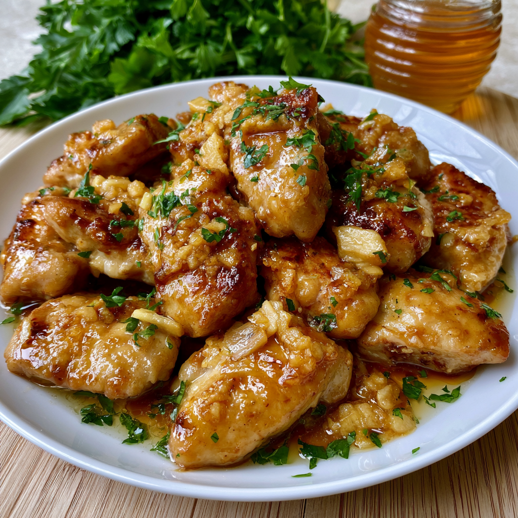 Honey Butter Garlic Chicken Recipe