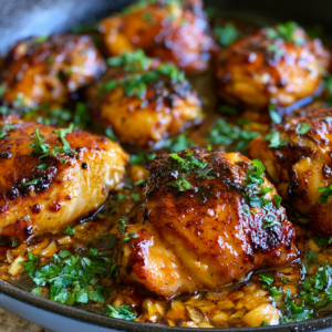 Honey Butter Garlic Chicken Recipe